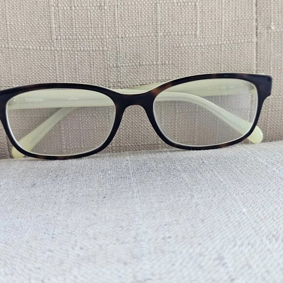 Kensie Women Eyeglasses UPTOWN Dark Brown 52[]17 135 Glasses MT Eye Wear - Picture 3 of 11